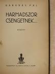 Barabás Pál - Harmadszor csengetnek... [antikvár]