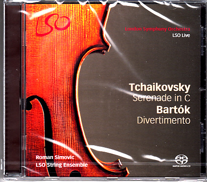 TCHAIKOVSKY,BARTÓK - SERENADE IN C - DIVERTIMENTO SACD