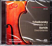 TCHAIKOVSKY,BARTÓK - SERENADE IN C - DIVERTIMENTO SACD