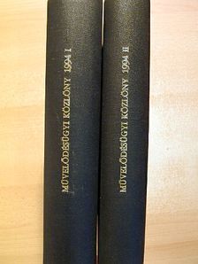 Művelődési Közlöny 1994. I-II. [antikvár]