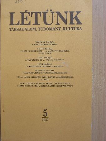 Bálint István - Létünk 1987. szeptember-október [antikvár]