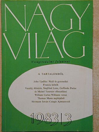 Goffredo Parise - Nagyvilág 1983. március [antikvár]