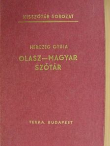 Herczeg Gyula - Olasz-magyar szótár [antikvár]