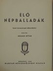 Molnár István - Élő népballadák [antikvár]