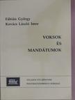 Fábián György - Voksok és mandátumok [antikvár]