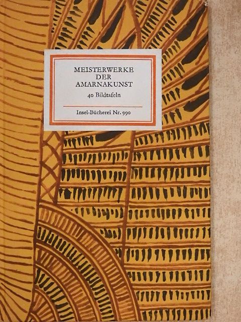Steffen Wenig - Meisterwerke der Amarnakunst [antikvár]