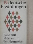 Ernst Augustin - Neunzehn deutsche Erzählungen [antikvár]