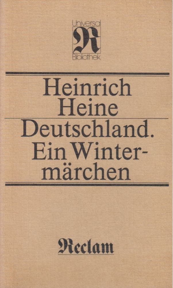 Heine, Heinrich - Deutschland - Ein Wintermärchen [antikvár]