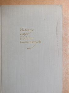 Hatvany Lajos - Irodalmi tanulmányok I. [antikvár]