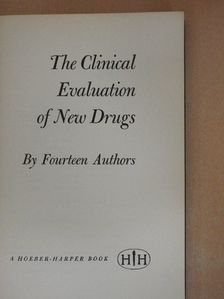 Alvin P. Shapiro - The Clinical Evaluation of New Drugs [antikvár]