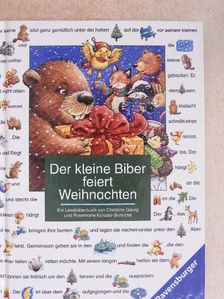 Christine Georg - Der kleine Biber feiert Weihnachten [antikvár]