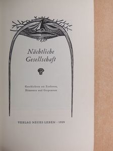 Johann Peter Hebel - Nächtliche Gesellschaft [antikvár]