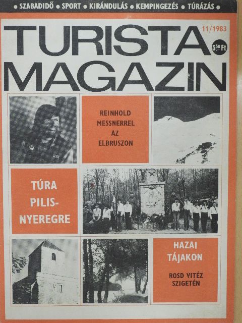 Dercsényi Balázs - Turista Magazin 1983. november [antikvár]