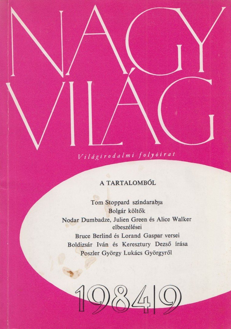 KÉRY LÁSZLÓ - Nagyvilág 1984/9. [antikvár]