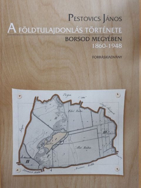 Pestovics János - A földtulajdonlás története Borsod megyében [antikvár]