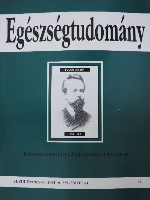 Csohán Ágnes - Egészségtudomány 2004/4. [antikvár]