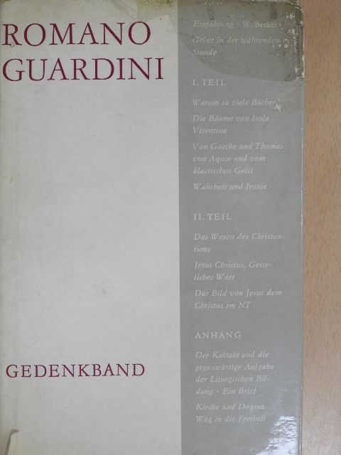 Romano Guardini [antikvár]