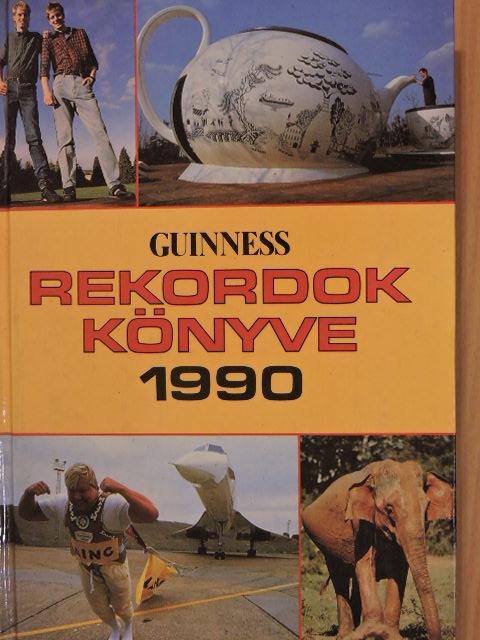 Guinness rekordok könyve 1990 [antikvár]