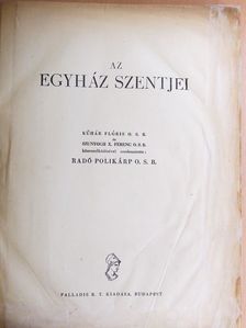 Az egyház szentjei [antikvár]
