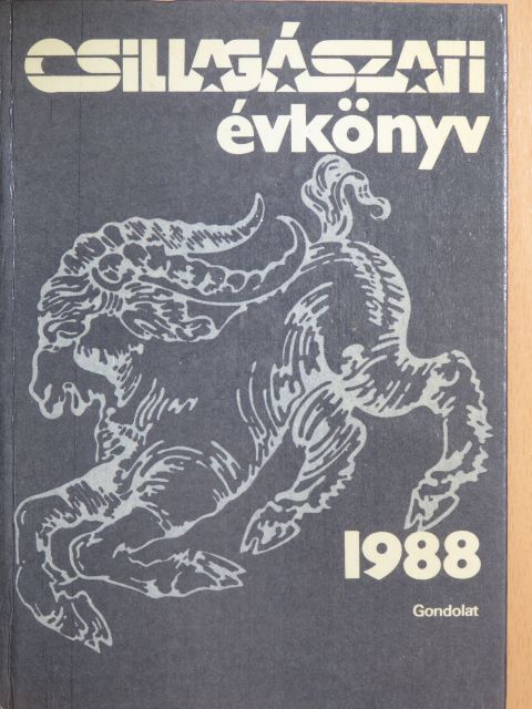 Barcza Szabolcs - Csillagászati Évkönyv 1988 [antikvár]