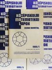 Bakos Tibor - Középiskolai matematikai lapok 1989/1-10. [antikvár]