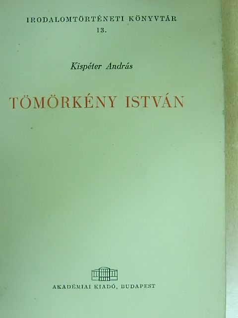 Kispéter András - Tömörkény István [antikvár]