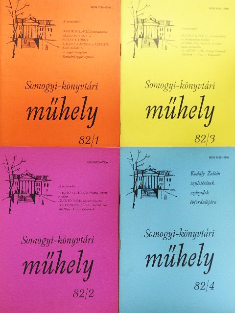 Apró Ferenc - Somogyi-könyvtári Műhely 82/1-4 [antikvár]
