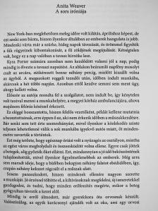 Anita Weaver - A sors iróniája [antikvár]