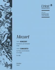 MOZART, W,A, - KONZERT FÜR KLAVIER UND ORCHESTER A-DUR KV 488 PARTITUR (E.-G. HEINEMANN)