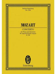 MOZART, W,A, - CONCERTO FOR PIANO AND ORCHESTRA Bb MAJOR KV 238, TASCHENPARTITUR