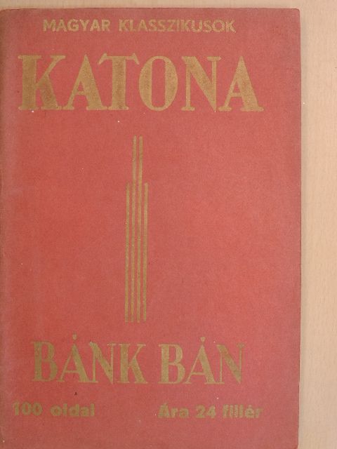 Katona József - Bánk bán [antikvár]