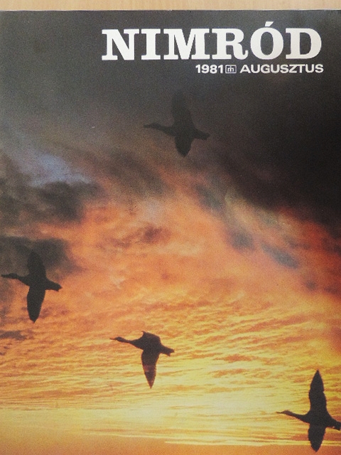 Csekő Sándor - Nimród 1981. augusztus [antikvár]