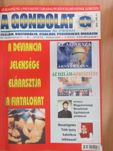 A gondolat 2002. február [antikvár]