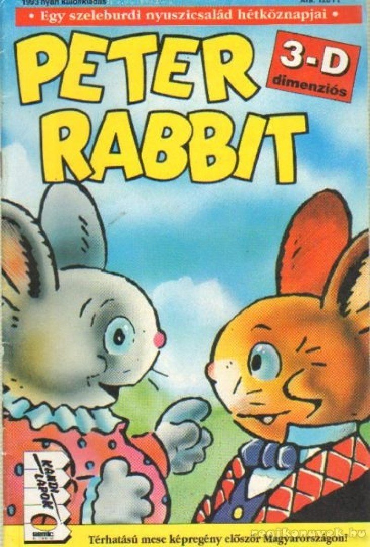 Peter Rabbit 1993 nyári különkiadása [antikvár]
