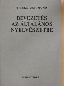 Balázs János - Bevezetés az általános nyelvészetbe [antikvár]