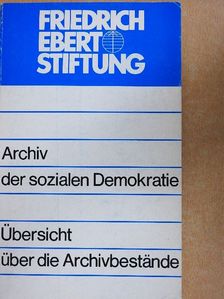 Sheila Ochová - Archiv der sozialen Demokratie [antikvár]