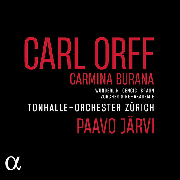 ORFF - CARMINA BURANA CD JARVI