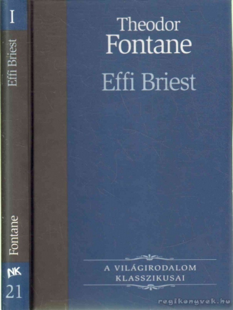 FONTANE, THEODOR - Effi Briest [antikvár]