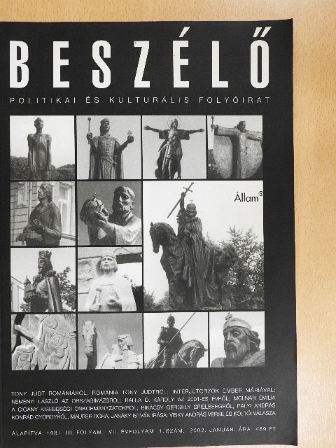 Bikácsy Gergely - Beszélő 2002. január [antikvár]