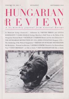 Kodolányi Gyula - Hungarian Review September 2016 [antikvár]