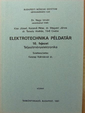 Dr. Megyeri János - Elektrotechnika példatár 16. [antikvár]