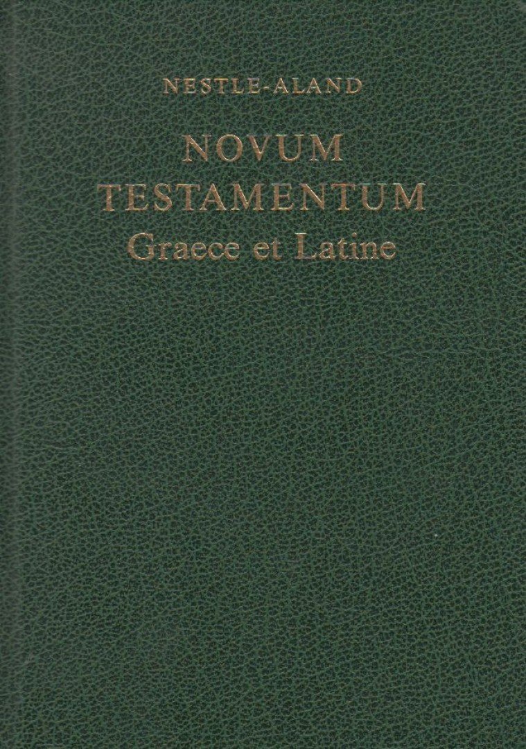 Novum Testamentum. Graece et Latine [antikvár]