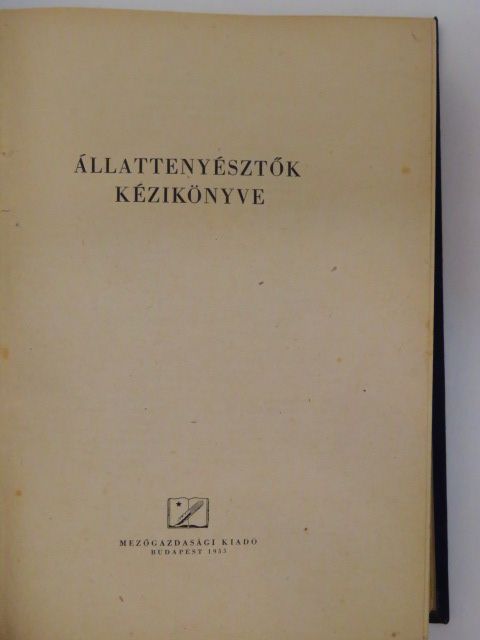Baintner Károly - Állattenyésztők kézikönyve [antikvár]