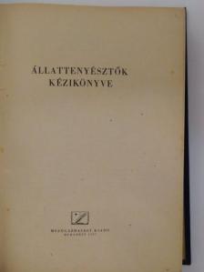 Baintner Károly - Állattenyésztők kézikönyve [antikvár]