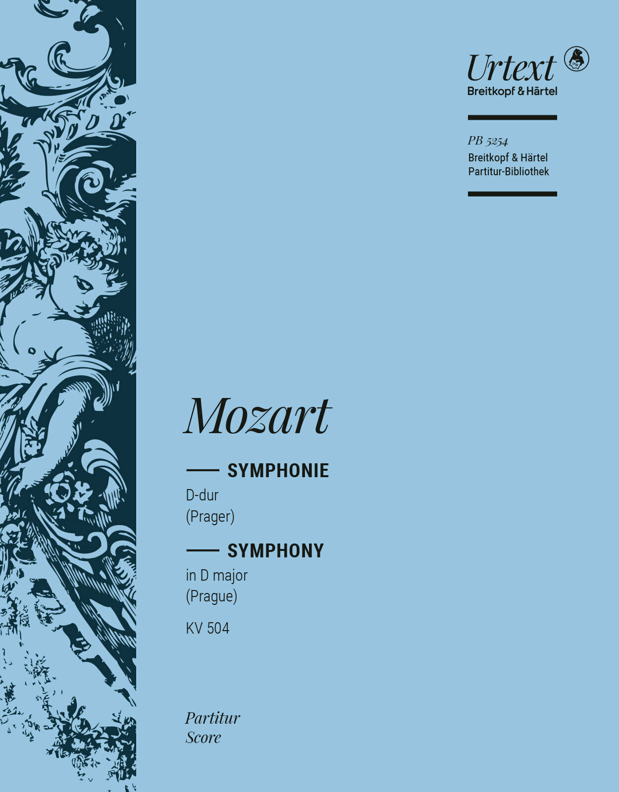 MOZART, W,A, - SYMPHONIE (NR.38 PRAGER) D-DUR, KV 504 PARTITUR (C. EISEN)