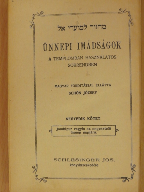 Ünnepi imádságok IV. [antikvár]
