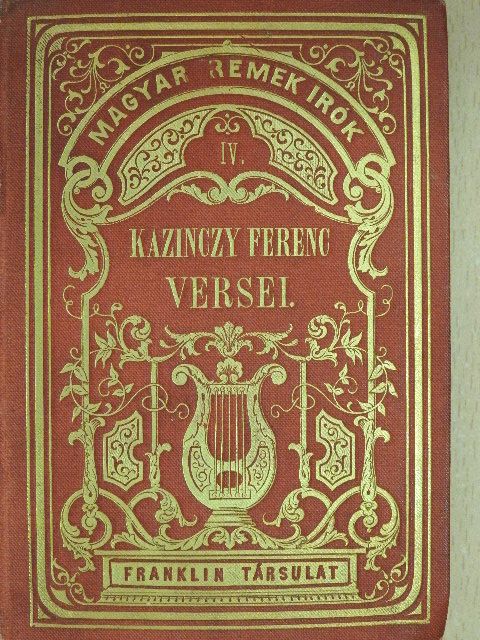 Kazinczy Ferencz - Kazinczy Ferencz versei [antikvár]