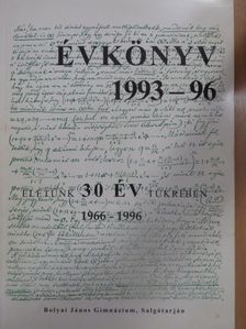 Évkönyv 1993-96 [antikvár]