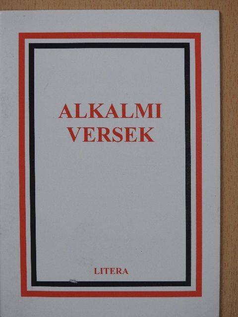 Csanády György - Alkalmi versek [antikvár]