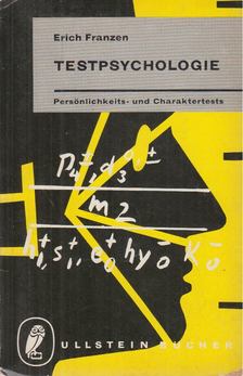 Erich Franzen - Testpsychologie [antikvár]